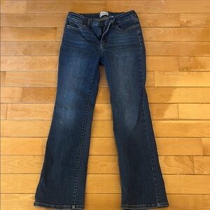 crown & ivy Dark Blue Flare Jeans